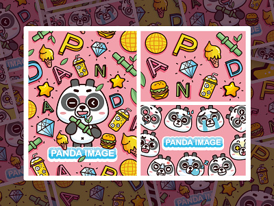 BUBU熊猫 - 卡通形象IP（Another version） brand cartoon illustration ip mascot 卡通形象 吉祥物 熊猫