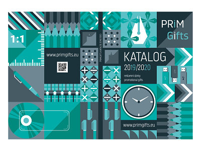 Catalog design catalog clean czech design flat illustration illustrator katalog minimal promotional gifts typography ui vector