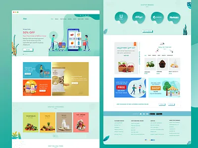 Grocery website ecommerce website food website grocery web grocery website grocery website landing page product website shopping website