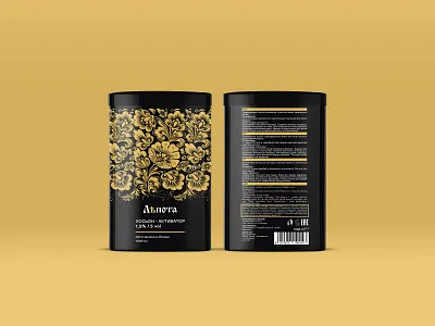 Label design for hair care products. black brand brand identity branding colors concept art design floral floral print illustration label label packaging labels logo logotype package package design pattern print printmaking