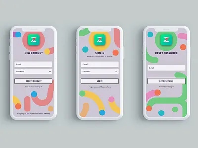 Login/Signup - Zonder Mobile App UI design gps mobile mobile app mobile app design mobile ui ui user interface