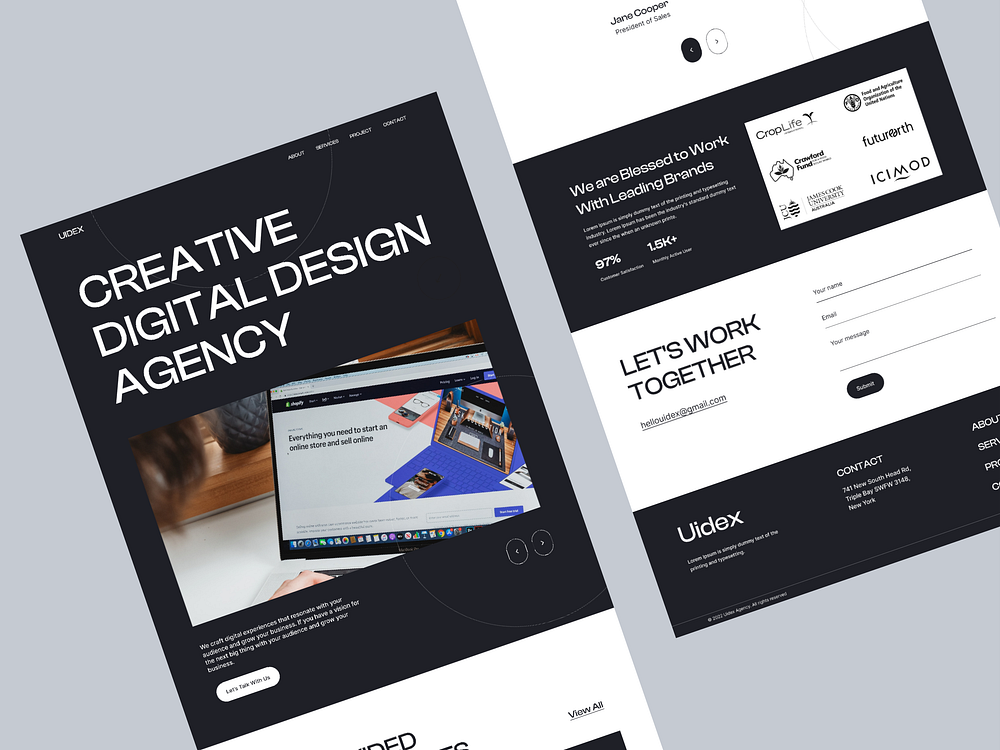 Creative Landing Page designs, themes, templates and downloadable ...