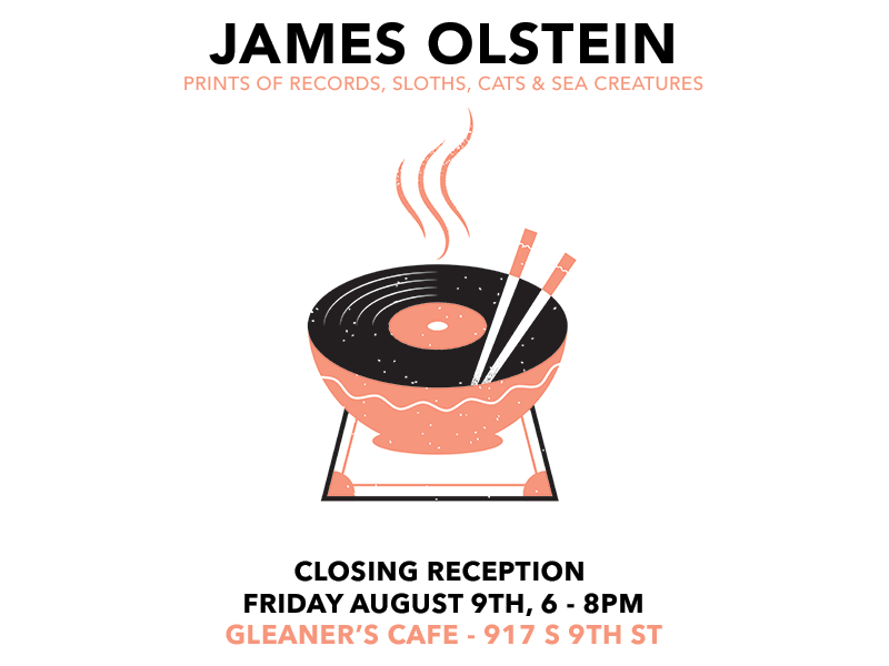 ART SHOW!!! artshow editorial editorial illustration illustration philadelphia phldesign records screenprint texture vinyl