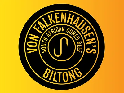 Badge Design - Biltong / Beef Jerky adobe illustrator badge design badge logo brand food food and drink food label foodie graphic art graphic design graphic designer identity design illustrator label design labeldesign logo logo design logo designer vector vector art