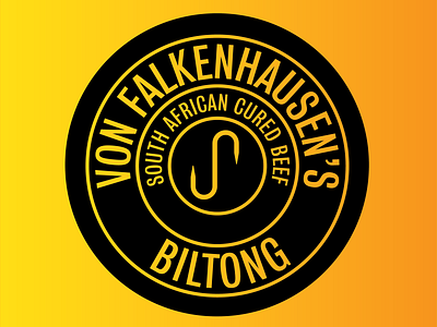 Badge Design - Biltong / Beef Jerky adobe illustrator badge design badge logo brand food food and drink food label foodie graphic art graphic design graphic designer identity design illustrator label design labeldesign logo logo design logo designer vector vector art