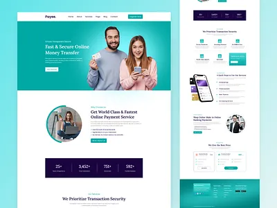 Payment Gateway Website american express bank checkout credit card debit card digital wallet finance website homepage landing page master card online bank online banking onlinepayment pay payment gateway visa website design