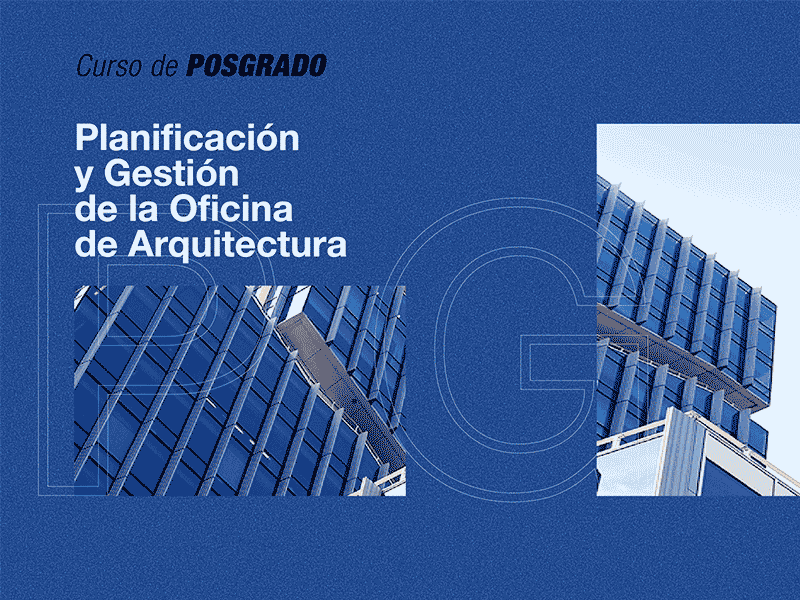 Blue post with blocks arquitecture branding design instagram post socialmedia tipography