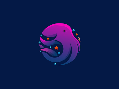 Octopus Illustration animal app awesome brand branding cartoon company design designer graphic icon illustration inspiration logo modern monogram octopus octopus illustration octopus logo vector