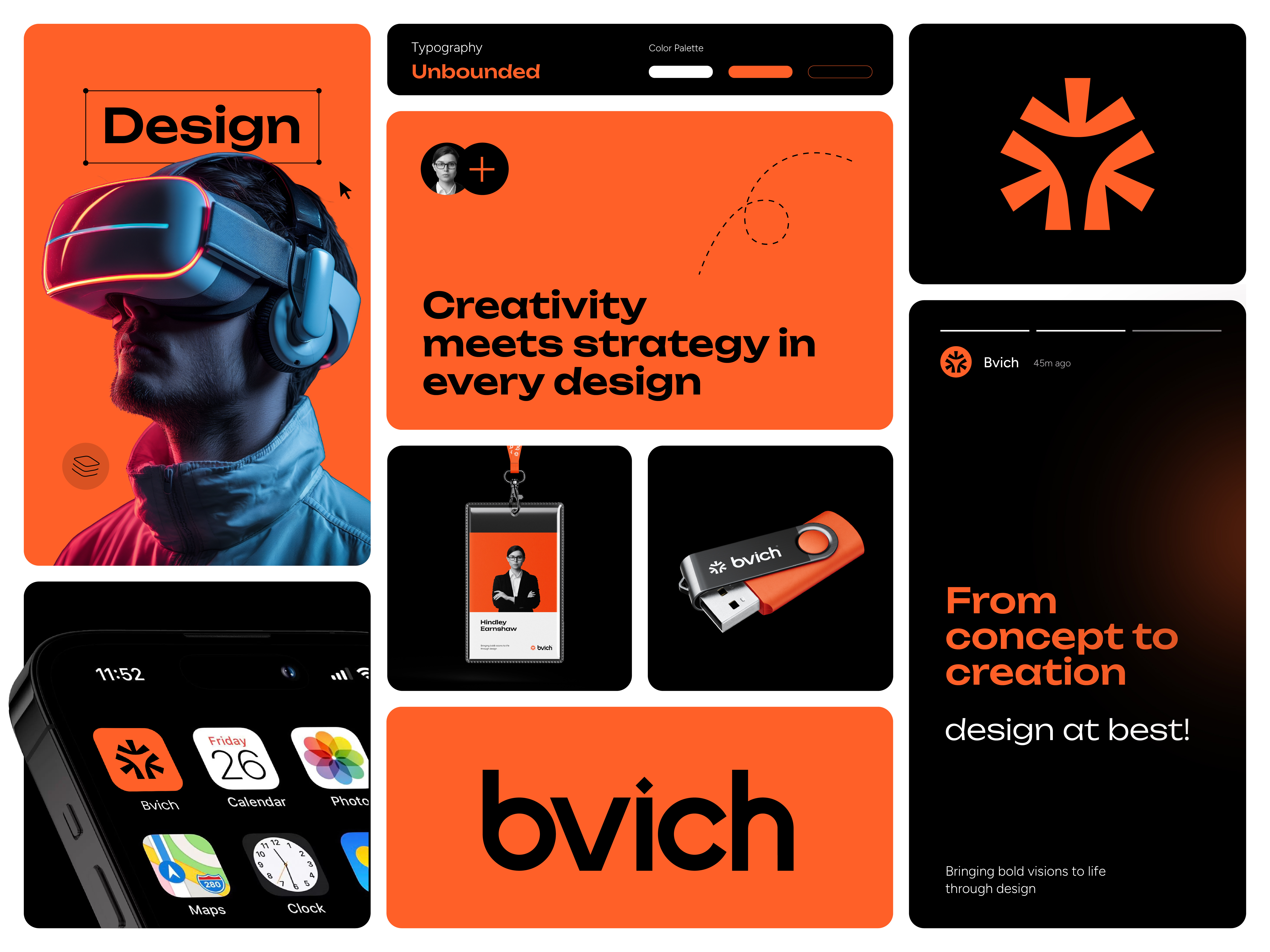 Bvich - Branding & UI Design brand brand identity branding dashboard design landing page logo logotype ui uiux user interface ux visual identity