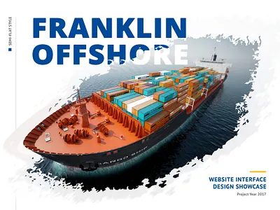 [Website design] Franklin Offshore Company design product design ui uiux design website design