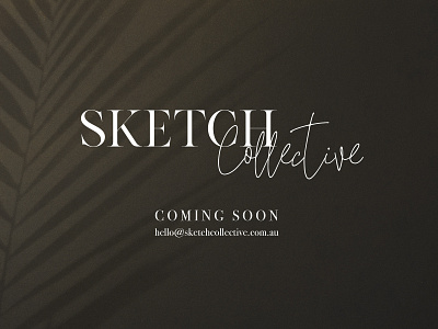 Sketch Collective Coming Soon brand branding branding design denoffoxes design flat graphic design graphic designer graphicdesign graphicdesigner logo logo design print