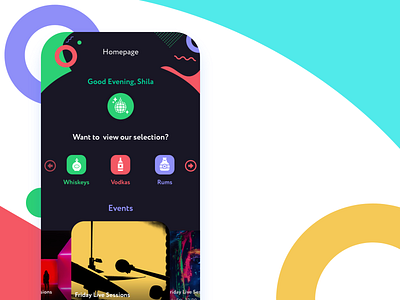 E Commerce App - Nightclub Version 2019 trend app design ecommerce ecommerce app flat inspiration minimal nightclub nightlife order management ui ux