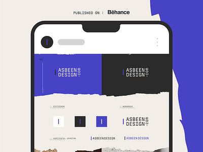 AS-BEEN - Brand identity agency brand branding design freelance logo minimalist ui ux