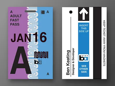 SF Muni and BART Tickets badges bart bayarea illustrator muni oakland san francisco tickets transportation vector