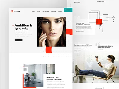 Sitecore Brand Refresh brand refresh branding cms color palette design language sitecore typography