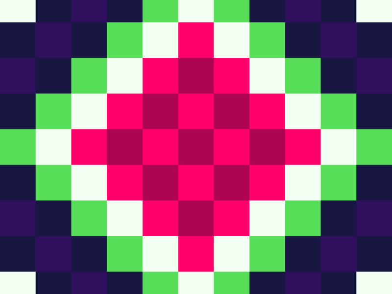 190805 Pattern Flow animation daily gif loop minimal mograph pattern quilt squares tiles watermelon