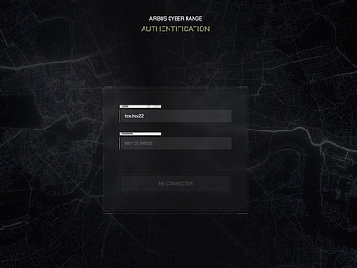 Airbus Gaming - Login / Sign in airbus animated background animation capturetheflag code ctf cyber cybersecurity design form gaming login motion design sign in ui ui design