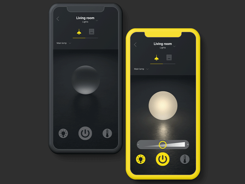 Smart Home App 3d animated animation app c4d cinema design flat gif illustrator mockup photoshop sketch ui ux vector web website