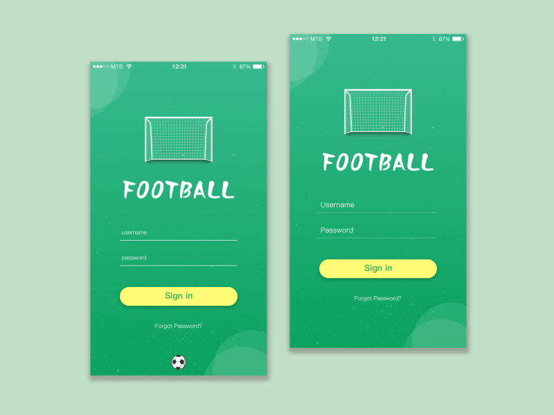 Shoot ui 动效 品牌 设计 足球 运动