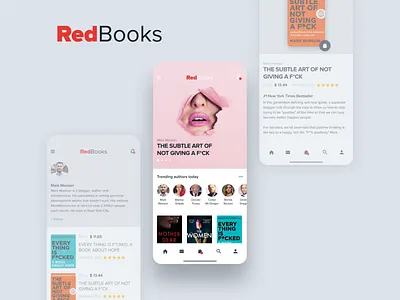 Bookstore challenge app applicaiton authors book bookapp bookshop bookstore challenge clean design inspiration iphone x mobile mobile app store ui ux