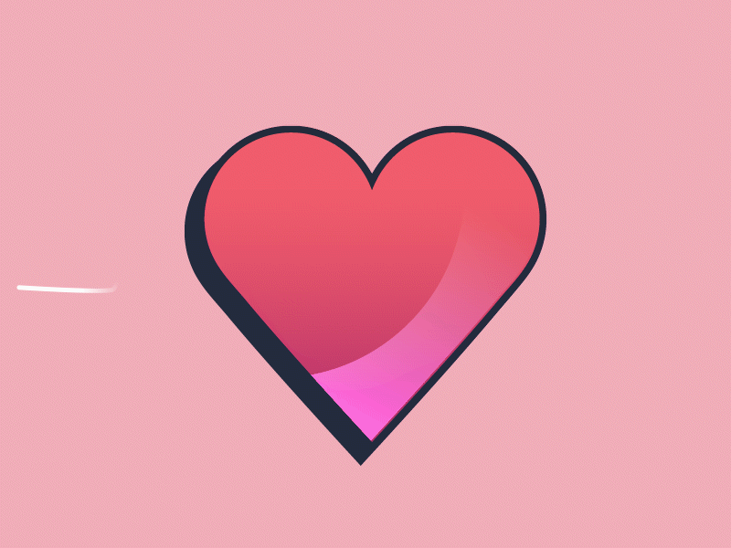 Heart Beat after effects cute heart heartbeat illustration