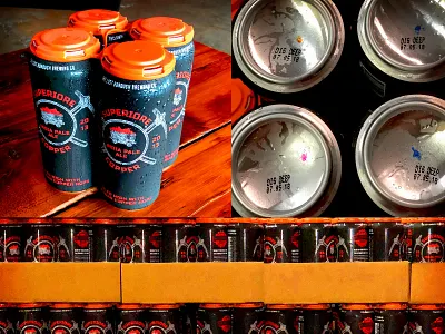 Superiore Copper IPA Can Release beer beer art beer branding brewery canart candrop canrelease copper hops india pale ale ipa lostboroughbrewing michigancopper superiore