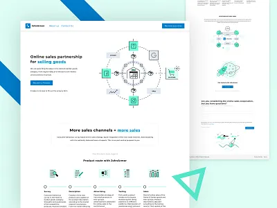 Illustrations for JohnArmor Website branding design graphics icons illustration interface landing page landing page design ui uiux user experience user interface ux vector vibrant web website website design