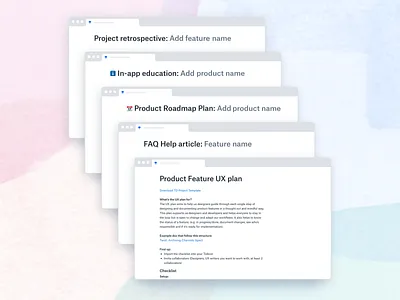 📄 Document templates for designers communication design spec document free product design resource spec team teams template template design