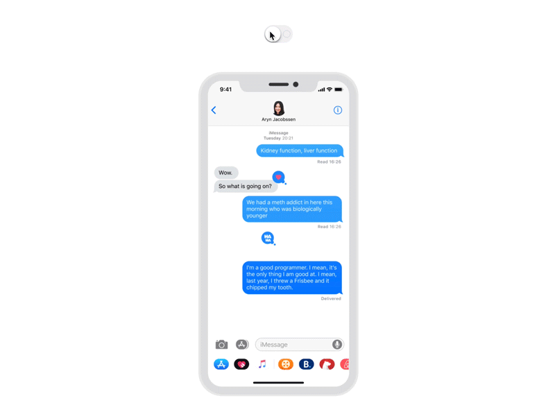 Day 015 - On Off animation dailyui design interaction ui ux