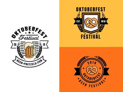 Oktoberfest T-shirt Graphics 2019 beer can beer festival graphic design october oktober oktober festival oktoberfest pretzel t shirt t shirt graphics typogaphy