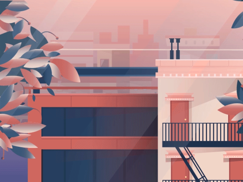 Building 2danimation animation design illustration vector