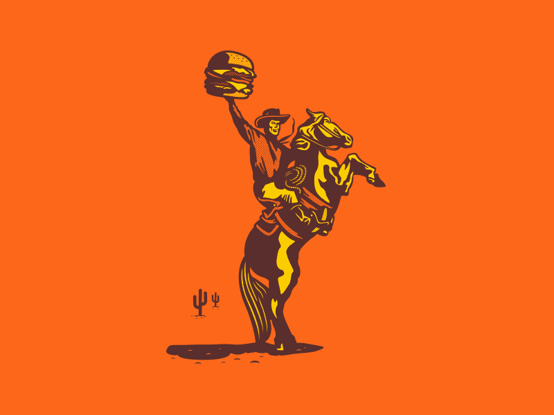 Howdy Burger Icons & Mascot