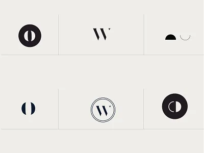 Whole Woman Co. Brand Icons art branding clean design icon identity illustration illustrator lettering logo minimal type typography vector