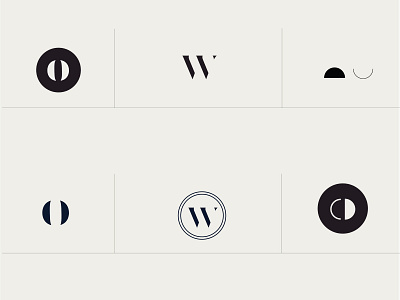 Whole Woman Co. Brand Icons art branding clean design icon identity illustration illustrator lettering logo minimal type typography vector