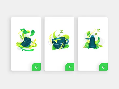 Illustration for ICD App 404page aji setiawan akroma akroma studio app design application branding character design illustration illustration design illustration digital information page interaction interface jia one jiaone landingpage ui user inteface