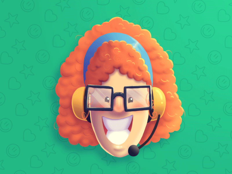 Customer Support Agents agent artwork characters collaborate customer support agents email experience freshdesk illustration illustrations simplified software support work