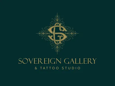 Sovereign Gallery Round 2 logo logo design logomark logotype monogram monogram logo