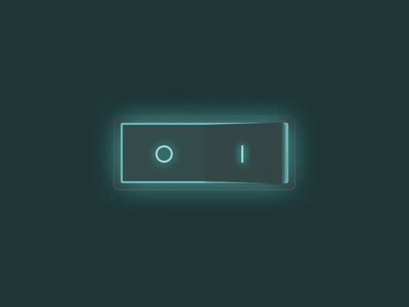 #DailyUI 015 - On/Off Switch dailyui dailyui 015 dark light on off toggle toggle switch
