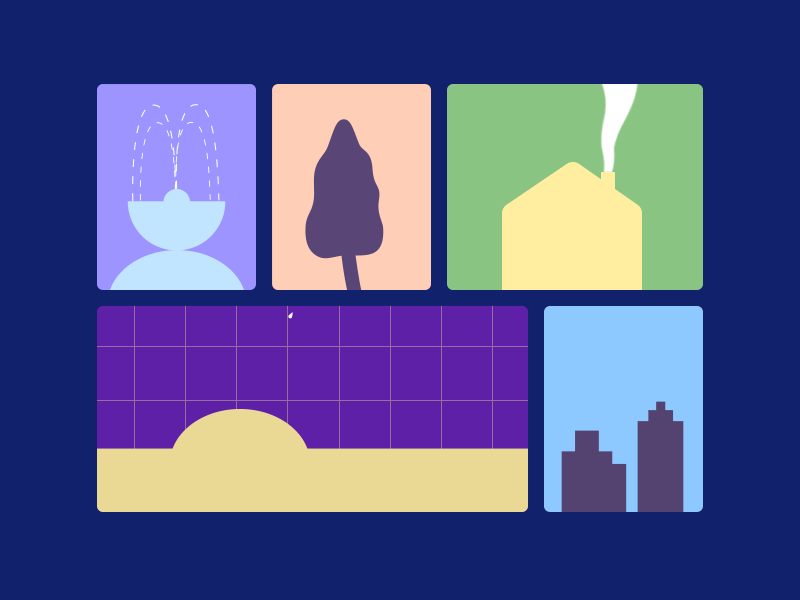 Cozy days ☕🌧🌱 cozy gif illustration micro animation moods revolve