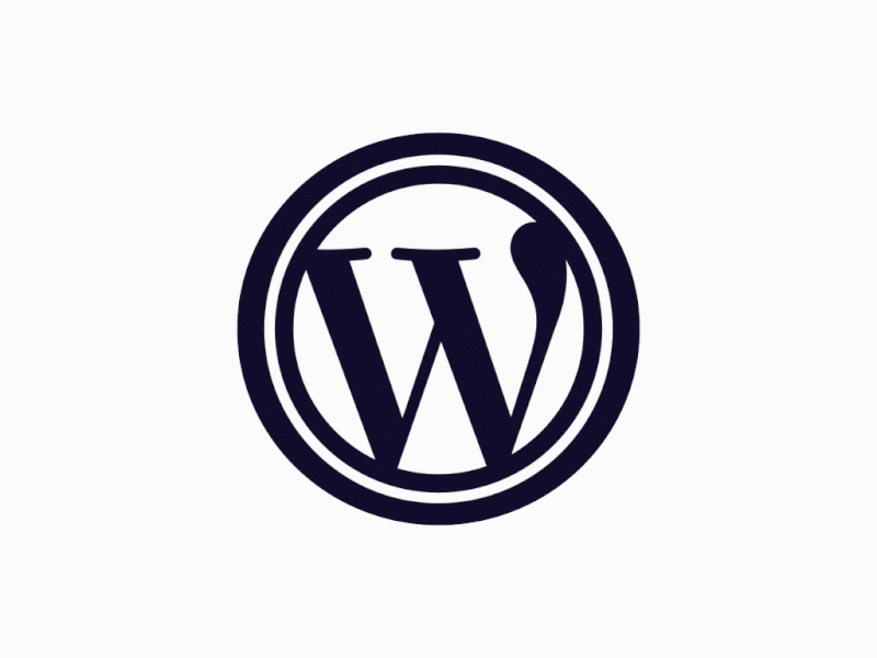 Blackout Animated Logo animated gif animation branding dark mode darkmode illustration logo night mode nightmode wordpress