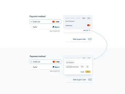 Daily UI 002 | Credit Card Checkout checkout clean clean ui daily ui dailyui dailyui 002 figma ux