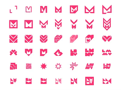 LMMV Concepts branding branding design film identity like minded media ventures lmmv logo logo design monogram