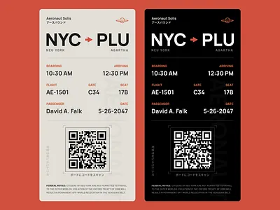 024 - Aeronaut Boarding Pass 024 aeronaut boarding boarding pass boardingpass challenge cyberpunk daily dailyui dailyui 24 dark mode design dystopian figma graphic design pass space space boarding ui uidesign