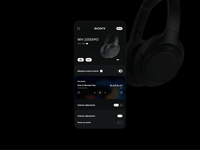 SONY Headset control