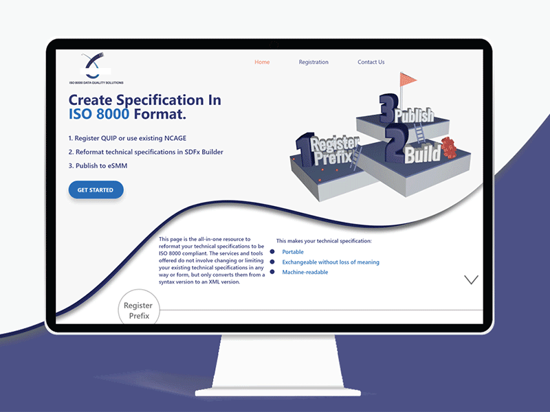 Informative Landing Page Design 3d art adobe xd animation cinema 4d design illustration illustrator landing page design minimal photoshop ui uiux ux vector vector illustration web web design website