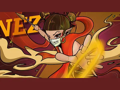 NeZha illustration