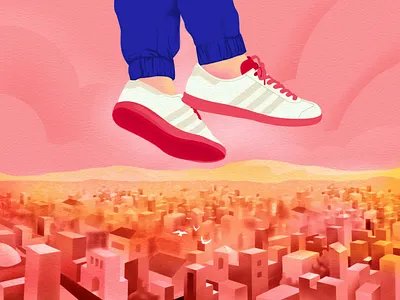 Top Of the World art concept creative design design art designer drawing illustration illustrator inspiration sneakers vector visual wallpaper