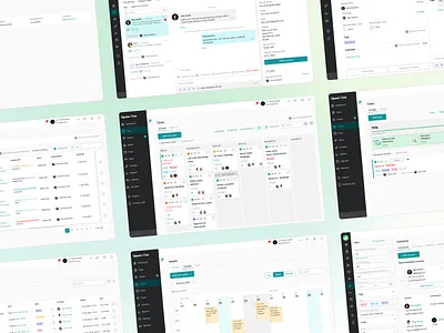 Upservice Web Platform agile business crm design figma platform ui ux