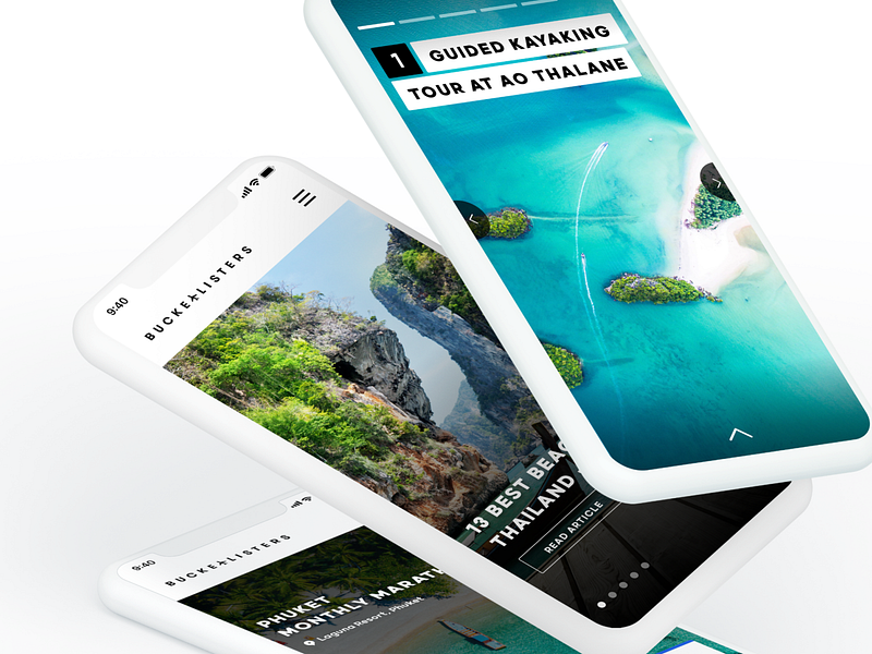 Mobile View | BucketListers city design design system gui plane saas style guide tour travel travel app trip trip planner ui vacation visual style guide web web design