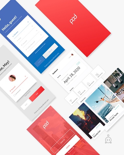 Hotel UI Design app design application colorful dashboad dashboard app dashboard design dashboard ui hotel login login design logo sign in signup ui ui design uidesign uiux user experience user interface user interface design